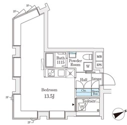 コージーコート四谷坂町の物件間取画像